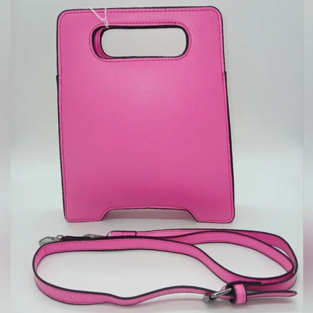 Caution Sign Faux Leather Crossbody/Shoulder Handbag​ - Picture 2 of 3